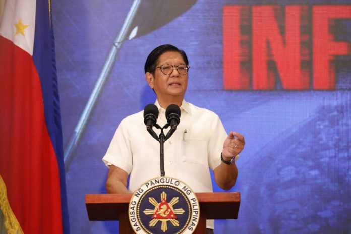 no trip copy President Ferdinand R. Marcos Jr. assures Filipinos that the government will continue to pursue its development agenda, even as the newly established Independent Commission for Infrastructure (ICI) begins investigating questionable public infrastructure projects. Speaking at Kalayaan Hall in Malacañan Palace, President Marcos emphasizes that the administration remains committed to delivering services and maintaining economic momentum. PCO