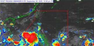 Photo courtesy of PAGASA