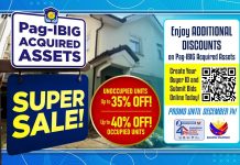 Pag-IBIG Fund urges acquired asset occupants to legitimize tenure with 10% discount