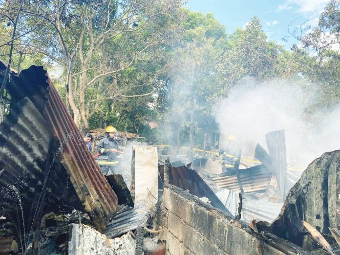 passi_fire_resized A fire broke out at around 2:11 p.m. on Sept. 9, 2025 in Barangay Poblacion Ilawod, Passi City, Iloilo, destroying two houses. BFP-PASSI CITY PHOTO