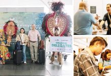 Delegates from across the country arrive in Iloilo City for the Private Electric Power Operators Association (PEPOA) General Membership Meeting, warmly welcomed by hosts MORE Electric and Power Corporation with festive Dinagyang Festival dancers for the three-day energy summit and public consultation with the Energy Regulatory Commission.