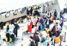 DOTr to ask airlines to remove rebooking fees The Department of Transportation will meet with airlines to ask for the removal or at least lowering of rebooking fees. Photo shows passengers lining up at the check-in counters of the Ninoy Aquino International Airport Terminal 3. PHOTO COURTESY OF PNA