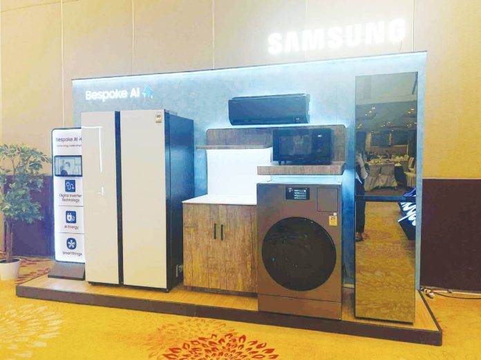 samsung1 Samsung’s line of Bespoke AI appliances are powered by artificial intelligence, delivering high performance while also ensuring energy efficiency.