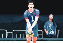 Bryan Bagunas is the lone bright spot in Alas Pilipinas' loss to Tunisia. PHOTO COURTESY OF VOLLEYBALL PHILIPPINES
