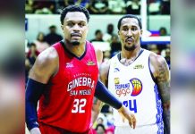 Justin Brownlee and Rondae Hollis-Jefferson are teaming up for the East Asia Super League. PBA PHOTO