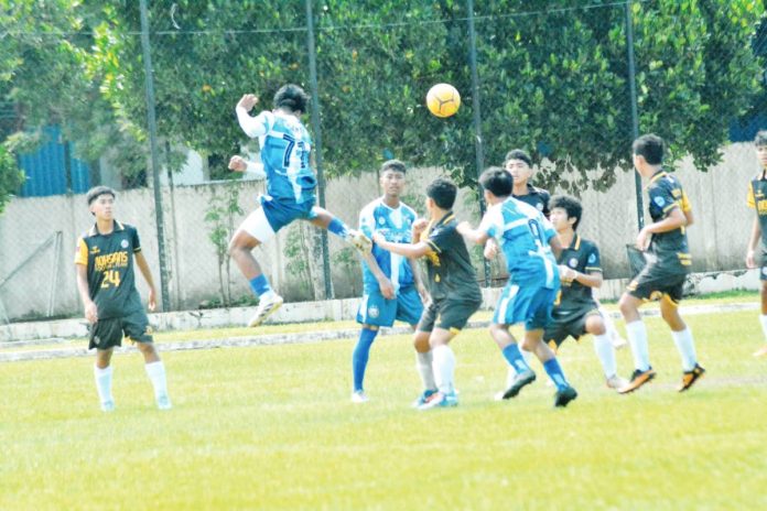 sports DB Members of Don Bosco Technical Institute-Elan Vita in action. NORFA PHOTO