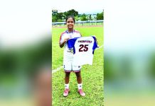 Renzel Grace Gelsana Gella first honed her football skills with the Pontevedra Football Club before being recruited by Makati FC. CONTRIBUTED PHOTO