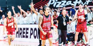 Rey Remogat spearheaded the offense for University of the Philippines Fighting Maroons in their win over his former school, University of the East Red Warriors. UAAP PHOTO