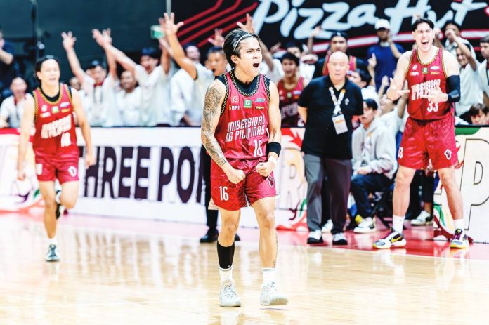 Rey Remogat spearheaded the offense for University of the Philippines Fighting Maroons in their win over his former school, University of the East Red Warriors. UAAP PHOTO
