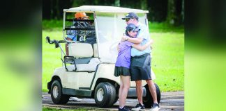 Tashanah Balangauan gets a warm embrace from her father, Baltaire, after pulling off a gutsy come-from-behind victory over Precious Zaragosa. ICTSI PHOTO