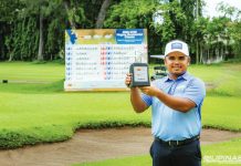 Rupert Zaragosa capped his 72-hole campaign at 14-under 266. ICTSI PHOTO