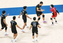 Members of Alas Pilipinas rejoices after securing a victory over Egypt. FIVB PHOTO