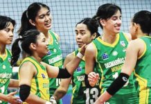 Dasmariñas City Monarchs, represented by the National University Lady Bulldogs, pulled off a stunning sweep of reigning MPVA champion Quezon Tangerines. MPVA PHOTO