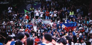 Gilas Pilipinas slipped three places to No. 37 in the updated FIBA men’s world rankings. FIBA PHOTO