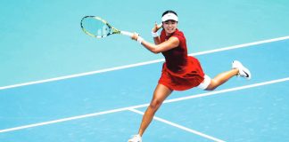 Alex Eala faltered in the semifinals round of the 1st Jingshan Open Tennis 2025 WTA 125. Photo from Alex Eala’s Facebook page