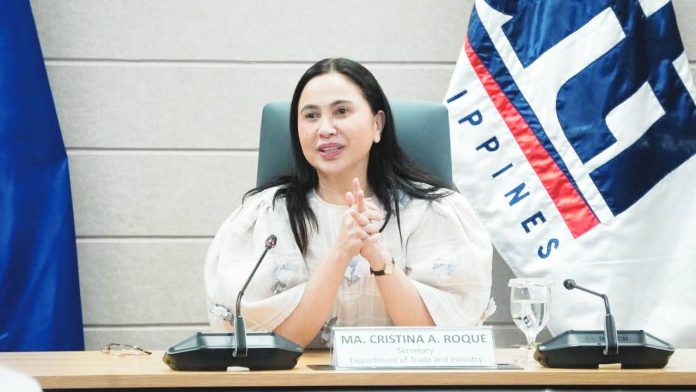 "Through the Turismo Asenso Loan Program, we are addressing the gap with concrete, accessible, and affordable loan packages for micro-enterprises, for first-time borrowers, and of course, for the loyal SB Corporation borrowers," says Trade and Industry Secretary Cristina Roque. DTI PHOTO