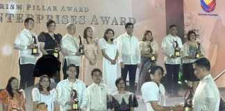 Several stakeholders in Western Visayas and Negros Occidental won various awards at the first-ever Philippine Tourism Awards organized by the Department of Tourism on September 8 at Okada Manila. DOT-WV PHOTO
