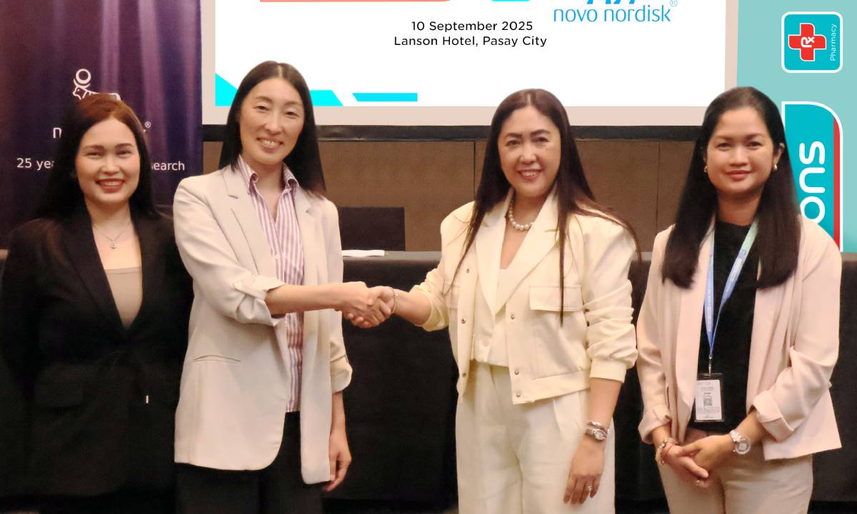 Watsons Philippines and Novo Nordisk representatives affirm their shared commitment to empower more Filipinos with free screenings, expert guidance, and accessible health services through their newly launched partnership.