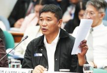 “Surprise witness” Orly Regala Guteza appeared in the Sept. 25, 2025 Senate blue ribbon committee hearing. INQUIRER PHOTO/NIÑO JESUS ORBETA
