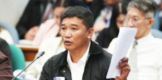 “Surprise witness” Orly Regala Guteza appeared in the Sept. 25, 2025 Senate blue ribbon committee hearing. INQUIRER PHOTO/NIÑO JESUS ORBETA