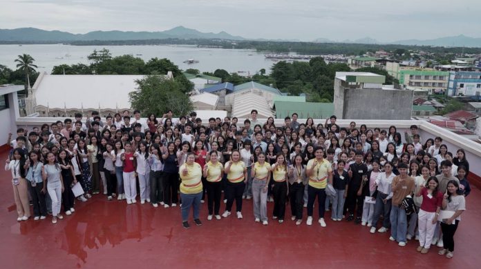 1 - Palawan_s Scholars The 28th batch of PGC scholars gathers for a milestone moment as they officially join the Palawan Group of Companies’ growing community of future leaders.