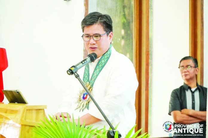Antique’s Gov. Paolo Javier delivered his first State of the Province Address at the new Capitol in San Jose de Buenavista town on Oct. 20, 2025, outlining his administration’s accomplishments, programs, and priorities for the coming year. PROVINCE OF ANTIQUE PHOTO