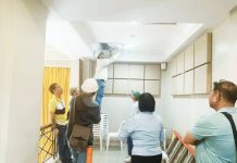 The Bacolod City Disaster Risk Reduction and Management Office (DRRMO), City Engineer’s Office (CEO), and Office of the Building Official (OBO) conduct Rapid Damage Assessment and Needs Analysis following the Intensity V earthquake felt in Bacolod City on September 30, 2025. BCCO PHOTO