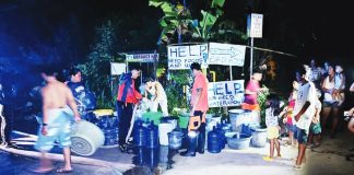 The Negros Occidental provincial government’s One Negros Team continues to distribute potable water to various areas affected by the recent earthquake in Cebu. PROVINCIAL GOV’T OF NEGROS OCCIDENTAL/FB PHOTO