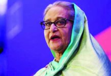Then Prime Minister of Bangladesh Sheikh Hasina. REUTERS