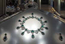 Two arrested over theft of jewels at Louvre museum This necklace and earrings from the emerald set of Napoleon I’s second wife Empress Marie Louise are among the jewelry items stolen from Louvre museum in Paris, France. GETTY IMAGES