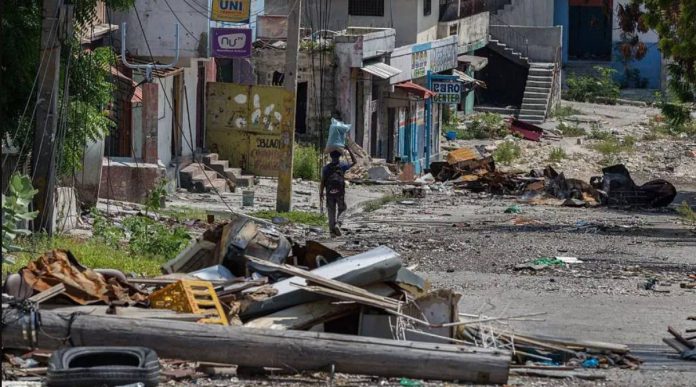 Haiti Haiti's capital Port-au-Prince has been devastated by gang violence. GETTY IMAGES