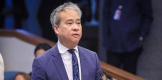 “Records of the Senate will show that I have been against flood control projects from the very beginning. I was the one who exposed and questioned these flood control projects that have not been implemented,” says Sen. Joel Villanueva. Senate Public Relations and Information Bureau.