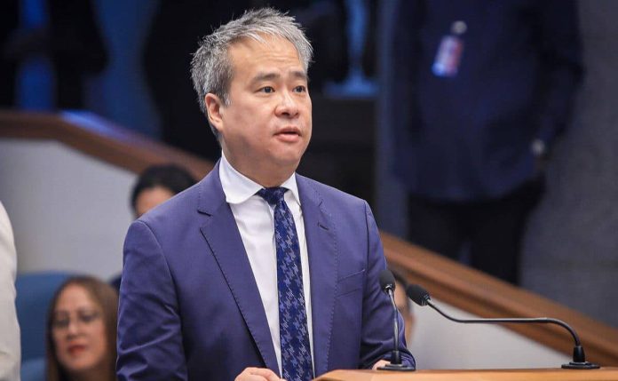 Joel-Villanueva “Records of the Senate will show that I have been against flood control projects from the very beginning. I was the one who exposed and questioned these flood control projects that have not been implemented,” says Sen. Joel Villanueva. Senate Public Relations and Information Bureau.