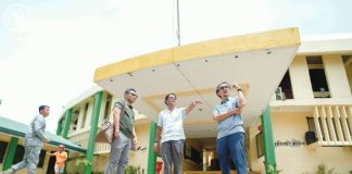 President Ferdinand “Bongbong” Marcos Jr. on Thursday personally visited victims of the devastating 6.9-magnitude earthquake in Cebu province, to oversee relief efforts and extend immediate assistance to affected residents. He is shown here with Public Works Secretary Vince Dizon. PCO