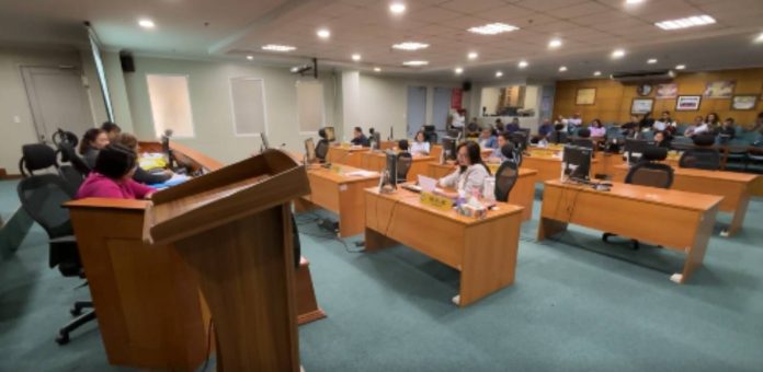 During the regular session of the 12th Council of the Sangguniang Panlungsod of Bacolod City on October 2, 2025. SCREENGRAB FROM SP BACOLOD CITY/FACEBOOK PHOTO