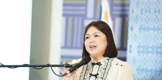 “Public service is both a privilege and a responsibility. Daku nga dungog nga makaupod ko kamo sa sini nga pag-panglakaton,” says Mayor Raisa Treñas during her first State of the City Address, highlighting her 100 days achievements as Iloilo City mayor. JADE DEQUIÑA/ILOILO CITY MAYOR’S OFFICE PHOTO