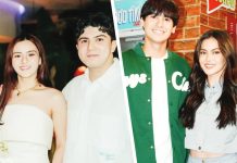Cassy and Mavy Legaspi; Andres and Atasha Muhlach