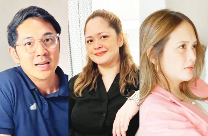 Cebuano celebrities (from left) Slater Young, Manilyn Reynes and Ellen Adarna shared their prayers and sympathy for the people of Bogo City and other areas in Cebu affected by the 6.9 magnitude earthquake. @THATGUYSLATER, @MANILYNREYNES27, @MARIA.ELENA.ADARNA/IG