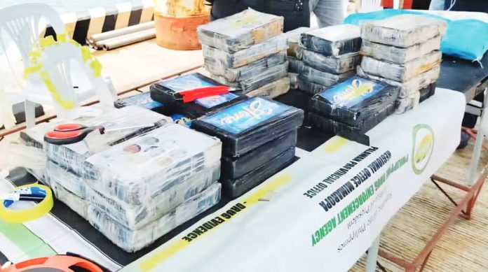 cocaine_copy_resized The Philippine Drug Enforcement Authority in Palawan on Sunday released photos of the bricks of cocaine that were recovered by Philippine Navy personnel from the sea off Puerto Princesa City on Saturday. Photos from PDEA-Palawan