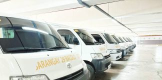 The 35 newly-procured service vehicles by the Department of Interior and Local Government in Bacolod City are expected to help strengthen barangays’ capacity in emergency and disaster response operations. BACOLOD STRONGER TOGETHER/FACEBOOK PHOTO