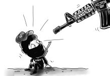 Editorial Cartoon for October 16, 2025.
