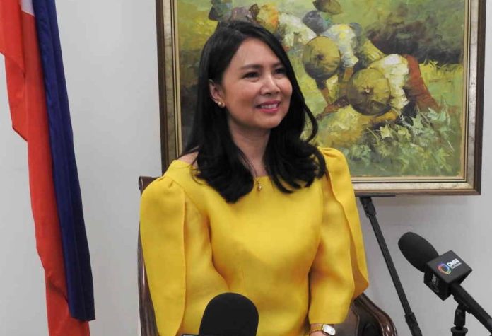 escalona DFA spokesperson Angelica Escalona. Photo courtesy of the Philippine Consulate General.