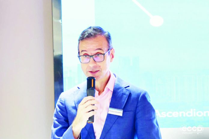 “The Philippines continues to attract the interest of European companies looking to expand in the region,” says European Chamber of Commerce of the Philippines president Paulo Duarte. ECCP/FB PHOTO