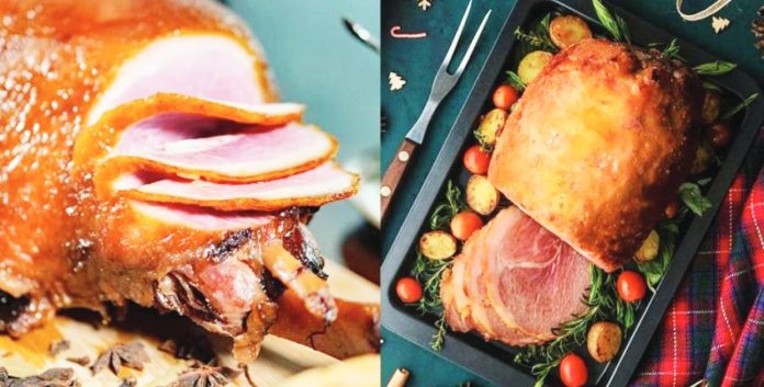 ham producer Ham is typically served alongside other traditional Noche Buena dishes in the Philippines. PHOTO COURTESY OF GMA NETWORK