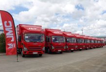 JMC Delivers Second Tranche of Trucks to J&T Express, Strengthening Nationwide Logistics Capability JMC Delivers Second Tranche of Trucks to J&T Express, Strengthening Nationwide Logistics Capability