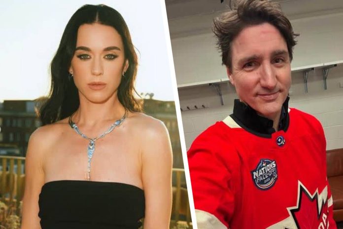 KATY PERRY @KATYPERRY/IG PHOTO; JUSTIN TRUDEAU @JUSTINPJTRUDEAU/IG PHOTO