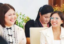 RATING THE MAYOR. Iloilo City vice mayor Lady Julie Grace Baronda (right) gives Mayor Raisa Treñas a performance rating of eight out of 10 following the latter’s first State of the City Address, while urging stronger action on tax relief and traffic management.