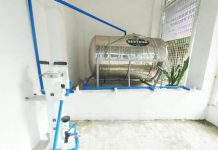 City turns rain into resilience: 17 barangays equipped with harvesting facilities A rainwater harvester in Barangay Monica-Blumentritt, Iloilo City. AJ PALCULLO/PN