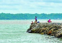 RACE AGAINST TIME: City has only 15 minutes to escape local tsunami; CDRRMO urges evacuation readiness Residents by Fort San Pedro’s shoreline — one of Iloilo City’s most vulnerable coastal zones — may have only minutes to react if a tsunami is triggered by a strong earthquake along the Negros Trench, according to the Iloilo City Disaster Risk Reduction and Management Office. PN PHOTO