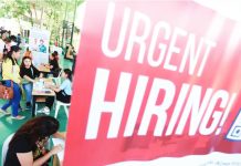 According to the Philippine Statistics’s regularly-conducted Labor Force Survey, the number of employed Filipinos increased to about 50.10 million in August, up from the 46.05 million recorded in July. INQUIRER FILE PHOTO/NIÑO JESUS ORBETA
